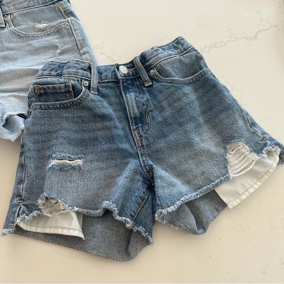 SOLD Old Navy Girls Bundle High Rise Denim Jean Shorts - Picture 4 of 11